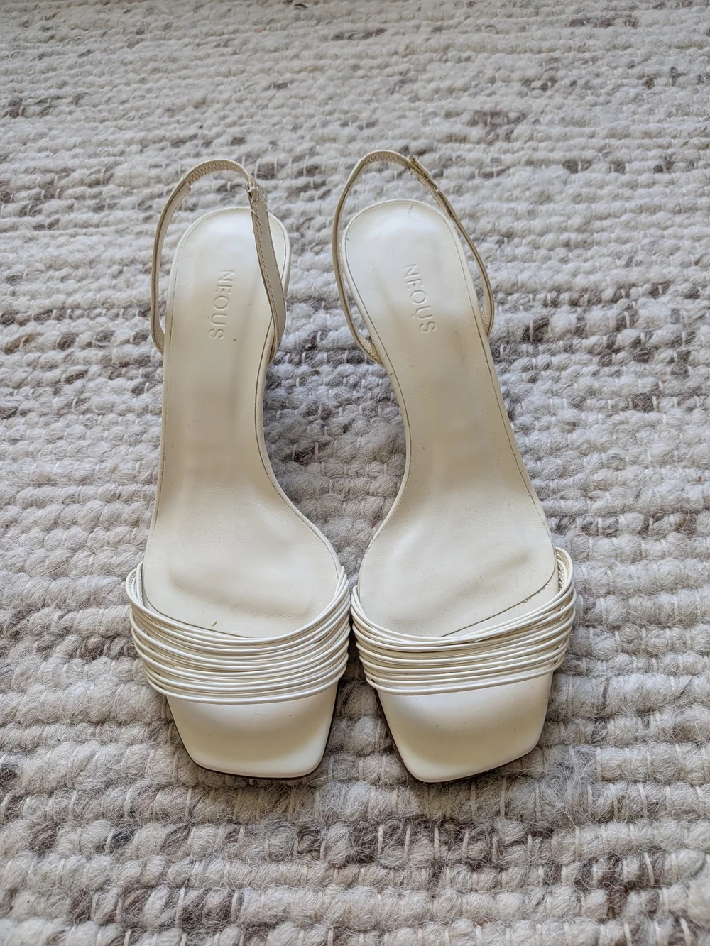Neous Rossi Sandal in Off White - 40 - Picture 1 of 6